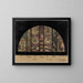 Project van glas-in-lood voor het postkantoor in Utrecht - Richard Nicolas Roland Holst — ingelijst kunstwerk aan de muur
