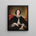 Elisabeth Salomon - Richard Noble — ingelijst kunstwerk aan de muur