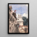 Abbaye Saint-Amand Rouen - Richard Parkes Bonington — ingelijst kunstwerk aan de muur