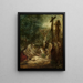 Kruisafname - Richard Parkes Bonington — ingelijst kunstwerk aan de muur
