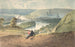 View of Rouen from Sainte-Catherine Hill - Richard Parkes Bonington — artwork view