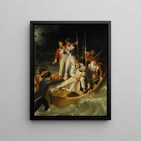 Richard Westall - Nelson wounded at Tenerife 24 July 1797.webp