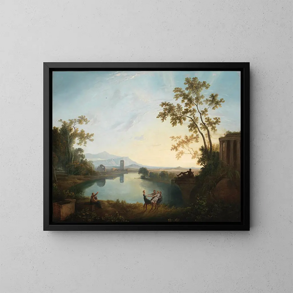Apollon en de Seizoenen - Richard Wilson — ingelijst kunstwerk aan de muur