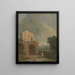 Villa d'Hadrien - Richard Wilson — framed artwork on a wall