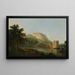 Landschap - Richard Wilson — ingelijst kunstwerk aan de muur
