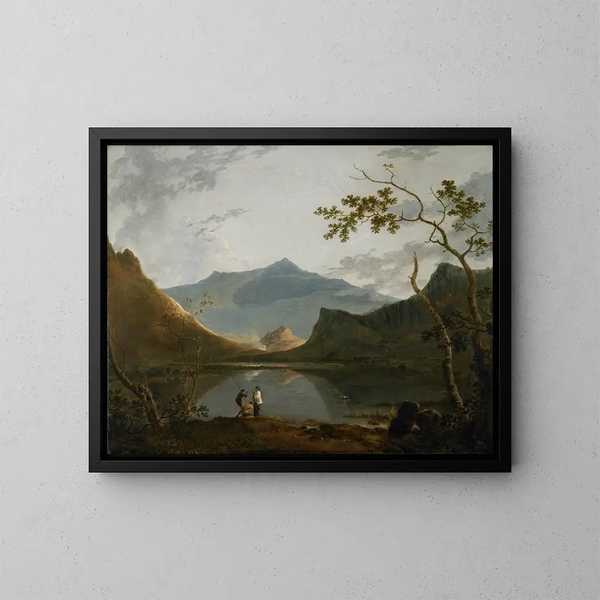 Snowdon vanaf Llyn Nantlle - Richard Wilson — ingelijst kunstwerk aan de muur