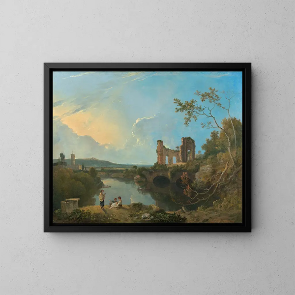 Tempel van Venus in Baïes - Richard Wilson — ingelijst kunstwerk aan de muur