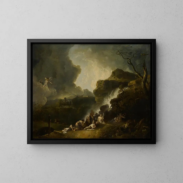 De Vernietiging van de kinderen van Niobe - Richard Wilson — ingelijst kunstwerk aan de muur
