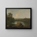 Le Tête du lac Nemi - Richard Wilson — ingelijst kunstwerk aan de muur