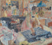 Vrouw die strijkt - Rik Wouters — weergave van het kunstwerk