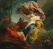 Rinaldo en Armida in de tuin der geneugten - Gaetano Gandolfi — weergave van het kunstwerk