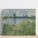 Reproductie van het schilderij Rives de la Seine à Vétheuil - Claude Monet