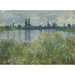 Reproductie van het schilderij Rives de la Seine à Vétheuil - Claude Monet