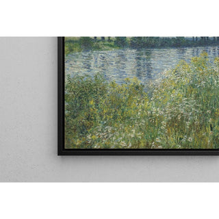 Rives de la Seine à Vétheuil - Claude Monet | Reproduction Tableau Décoration murale affiche copie