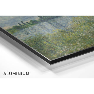 Rives de la Seine à Vétheuil - Claude Monet | Reproduction Tableau Décoration murale affiche copie
