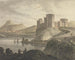 Kasteel met figuren in een klassiek landschap - Robert Adam — weergave van het kunstwerk