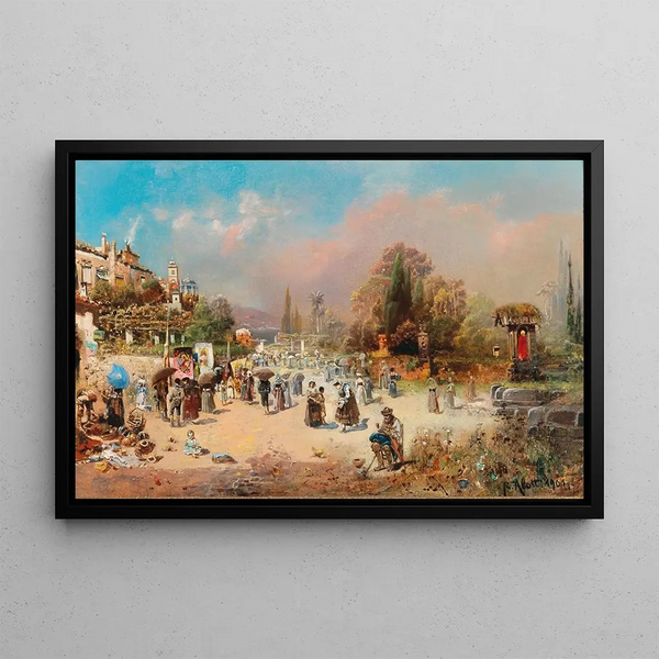 Robert Alott - View of the Via Appia.webp
