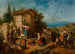 in het Italiaanse platteland - Robert Antoine Muller — weergave van het kunstwerk