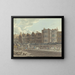 Aldgate - Robert Bremmel Schnebbelie — ingelijst kunstwerk aan de muur