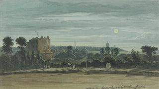 Robert Bremmel Schnebbelie - The Whittington Stone by Moonlight.webp