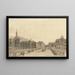 Westminster Painting during Queen Caroline's trial - Robert Bremmel Schnebbelie — framed artwork on a wall