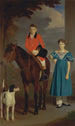John Gubbins Newton et sa sœur Mary Newton - Robert Burnard — weergave van het kunstwerk