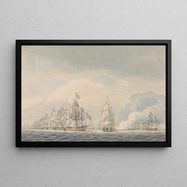 Robert Cleveley - The Battle of Cape St Vincent.webp