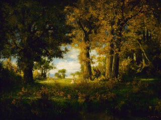 Oktober - Robert Crannell Minor — weergave van het kunstwerk