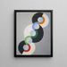 Eindeloos ritme - Robert Delaunay — ingelijst kunstwerk aan de muur