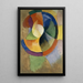 Formes circulaires Soleil n° 2 - Robert Delaunay — ingelijst kunstwerk aan de muur