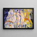 La Ville de Paris (Conflit de cas) - Robert Delaunay — ingelijst kunstwerk aan de muur