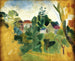 Onvoltooid Landschapschilderij - Robert Delaunay — weergave van het kunstwerk