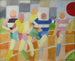 Coureurs - Robert Delaunay — weergave van het kunstwerk