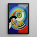 Rythme n° 3 - Robert Delaunay — ingelijst kunstwerk aan de muur