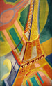 Tour Eiffel - Robert Delaunay — weergave van het kunstwerk