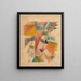 Studie voor L'équipe van Cardiff - Robert Delaunay — ingelijst kunstwerk aan de muur