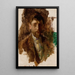 Autoportrait - Robert Frederick Blum — ingelijst kunstwerk aan de muur