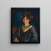 Annie Beg - Robert Henri — ingelijst kunstwerk aan de muur