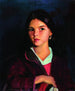 Bernadette - Robert Henri — weergave van het kunstwerk