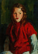 Bridget Lavelle la blonde - Robert Henri — weergave van het kunstwerk