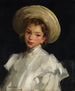 Dutch girl in white - Robert Henri — artwork view