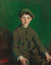 Jongen uit Ierland - Robert Henri — weergave van het kunstwerk