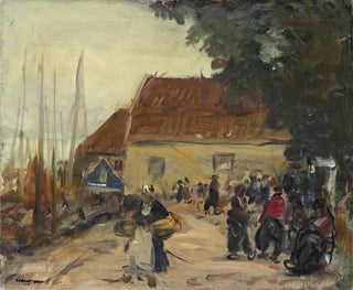 Robert Henri - Volendam Street Scene.webp