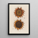 Zonnebloem rijp - Robert John Thornton — ingelijst kunstwerk aan de muur