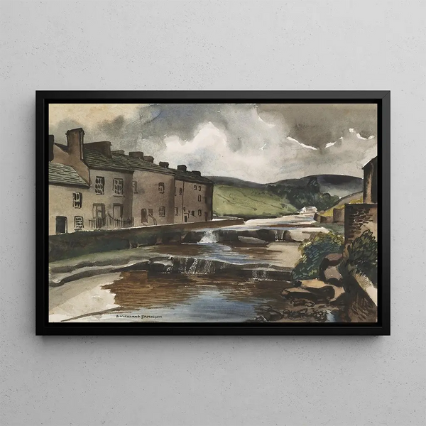 Robert Kirkland Jamieson - Yorkshire village England.webp