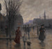avondregen op de Hennepin Avenue - Robert Koehler — weergave van het kunstwerk