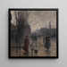 avondregen op de Hennepin Avenue - Robert Koehler — ingelijst kunstwerk aan de muur