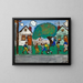 After School - Robert Louis Franklin Jr — framed artwork on a wall
