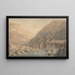 Quai de Lynmouth - Robert Marris — ingelijst kunstwerk aan de muur