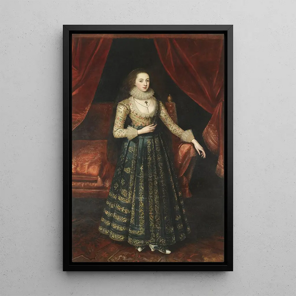 Robert Peake the Elder - Portrait of a Lady.webp